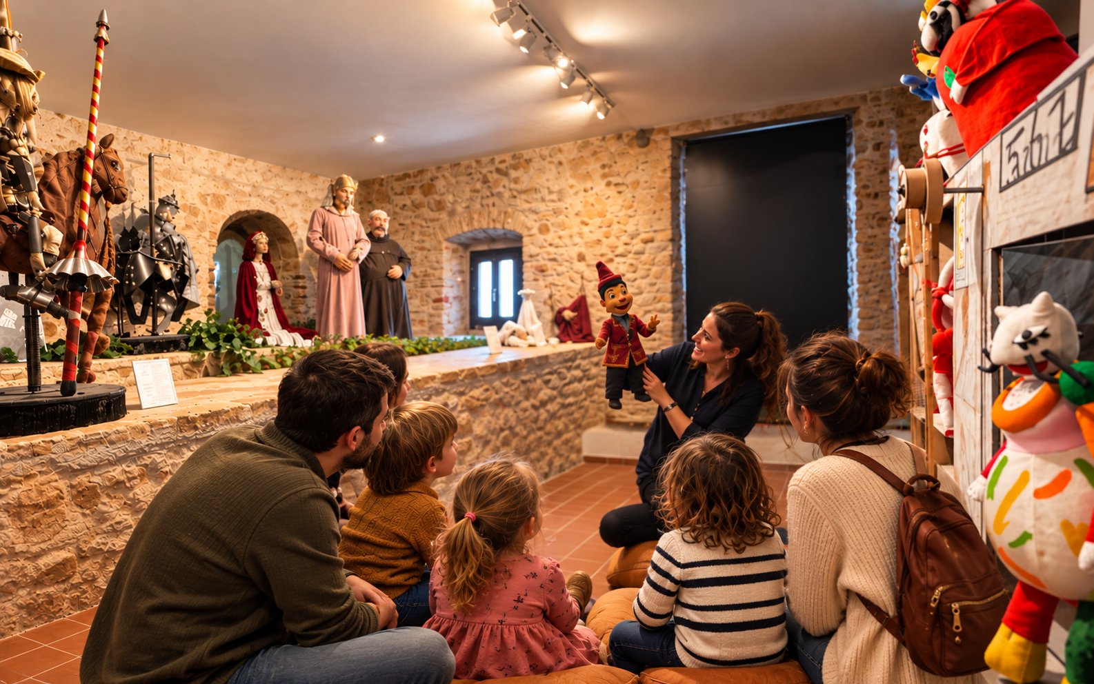 Espacio dedicado a los títeres y el espectáculo